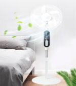 50 hours battery life rechargeable standing electric fan