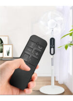 50 hours battery life rechargeable standing electric fan - Image 2